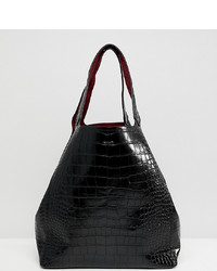 Inyati Thea Moc Croc Oversized Tote Bag Croc