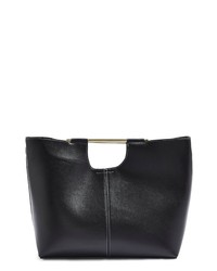 Topshop Tina Faux Leather Tote
