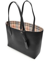 Burberry Tote With Leather