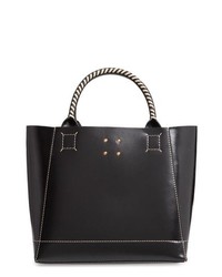 Trademark Trapezoid Leather Tote