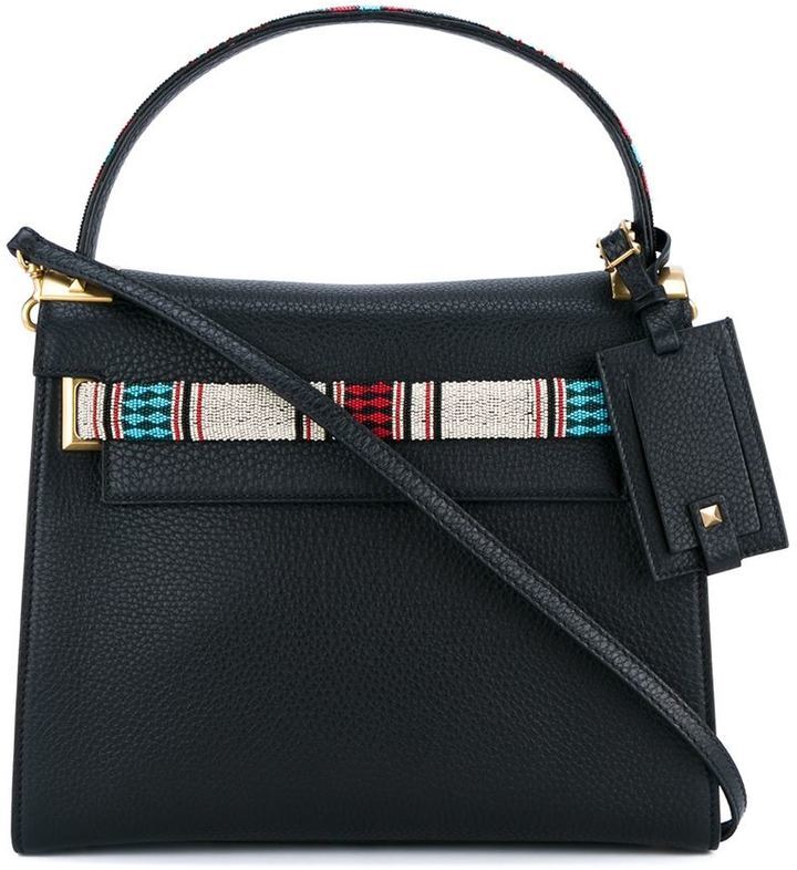 Valentino Garavani My Rockstud Beaded Tote, $2,745 | farfetch.com