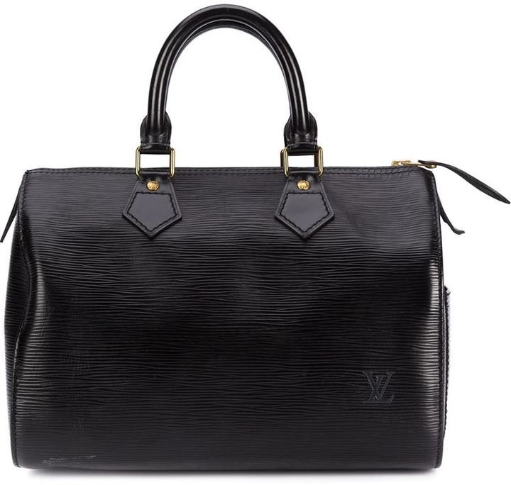 Vintage Louis Vuitton Speedy 25 Black Epi Leather Bag SP0946