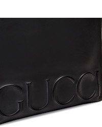 Gucci Xl Leather Tote Bag Black