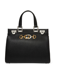 Gucci Zumi Embellished Textured Leather Tote