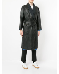 Issey Miyake Vintage Faux Leather Trench Coat