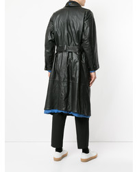 Issey Miyake Vintage Faux Leather Trench Coat