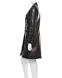 Chanel Leather Coat