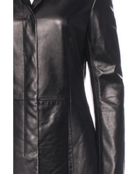 The Row Leather Coat
