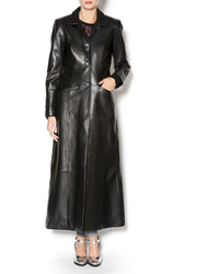West Coast Leather Leather Trench Coat
