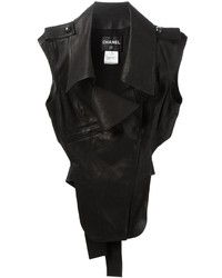 Chanel Vintage Leather Gilet