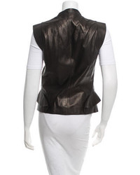 Alexander McQueen Leather Vest