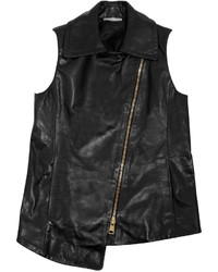 Bouchra Jarrar Leather Vest