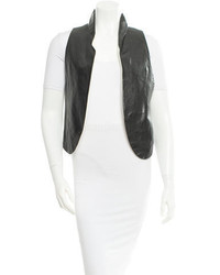 Theyskens' Theory Leather Vest W Tags
