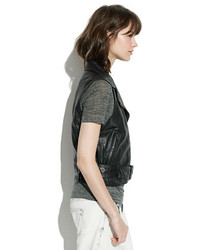 Madewell Leather Tour Vest