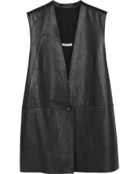 Helmut Lang Stilt Paneled Leather Vest