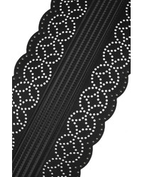 Alaia Alaa Perforated Leather Waist Belt
