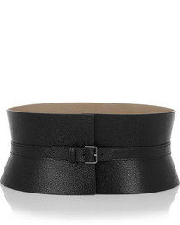Alaia Alaa Textured Leather Waist Belt