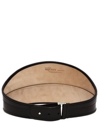 Alexander McQueen Bridle Leather Waist Belt