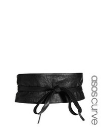 Asos Curve Leather Obi Waist Belt