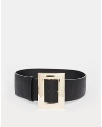 Asos Collection Wide Waist Belt With Buckle