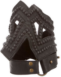 Antik Batik Cutout Leather Waist Belt