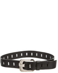 Dolce & Gabbana Dg Leather Logo Waist Belt