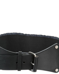 Diane von Furstenberg Embossed Leather Waist Belt