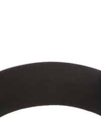 Just Cavalli Embossed Leather Waist Belt