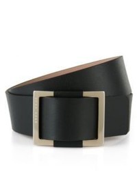Hugo Boss Roxanne Leather Waist Belt M Black