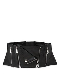 Jean Paul Gaultier High Waist Leather Corset Belt