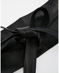 Asos Leather Obi Waist Belt