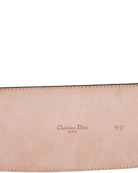 Christian Dior Leather Waist Belt