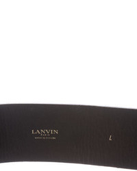 Lanvin Leather Waist Belt
