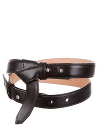 Oscar de la Renta Leather Waist Belt