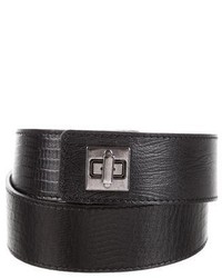 L'Agence Leather Waist Belt