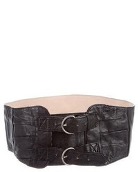 Karen Millen Leather Waist Belt