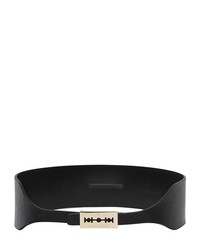 McQ by Alexander McQueen High Waisted Faux Leather Belt