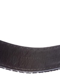 Burberry Patent Leather Waist Belt
