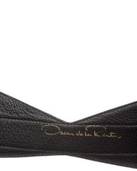 Oscar de la Renta Patent Leather Waist Belt