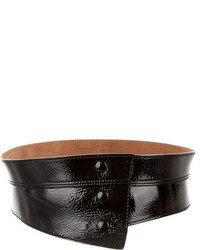 Dolce & Gabbana Patent Leather Waist Belt