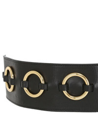 Rings Leather Waist Belt