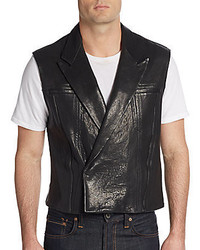 Haider Ackermann Leather Vest