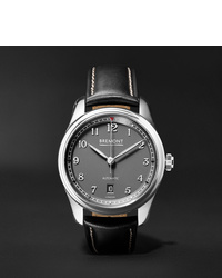 Bremont Airco Mach 2 40mm Stainless Steel And Leather Watch