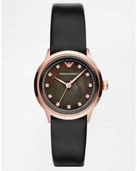 Emporio Armani Alpha Black Watch Ar1802 Ar1803