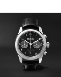Bremont Alt1 Classicpb Automatic Chronograph 43mm Stainless Steel And Alligator Watch Ref No Alt1 Cpb Ref No Alt1 Cpb