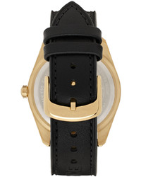 Versace Black Greca Dome Watch