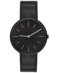 Uniform Wares Black Leather M37 Watch