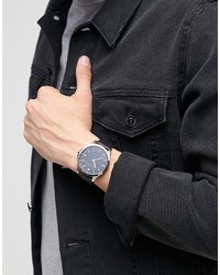 Armani Exchange Black Leather Watch Ax2182