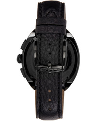 Fendi Black Moto Bag Bugs Chronograph Watch