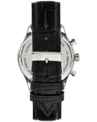 Frederique Constant Black Silver Classics Quartz Chronograph Watch